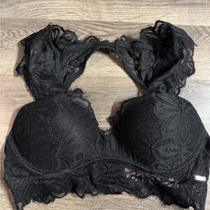 PINK Victoria's Secret Black Lace Bra